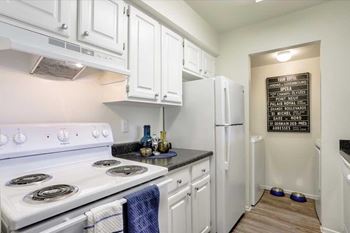 White upgraded cabinets